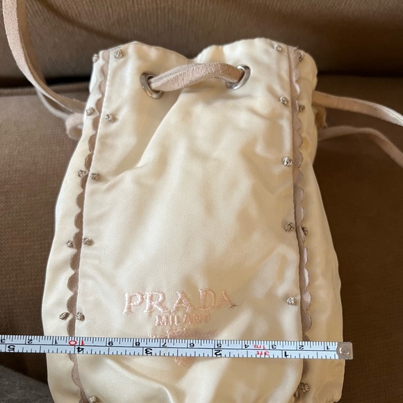 Vintage Prada Drawstring Mini Bucket Bag - Picture 10 of 11